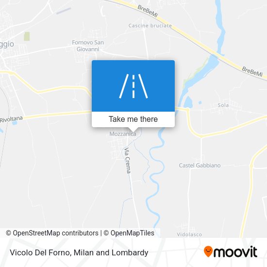 Vicolo Del Forno map