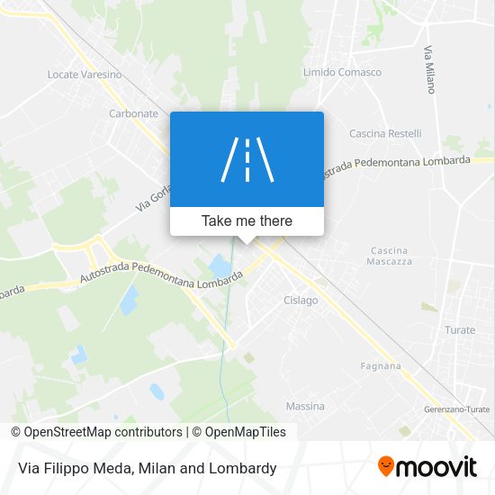 Via Filippo Meda map