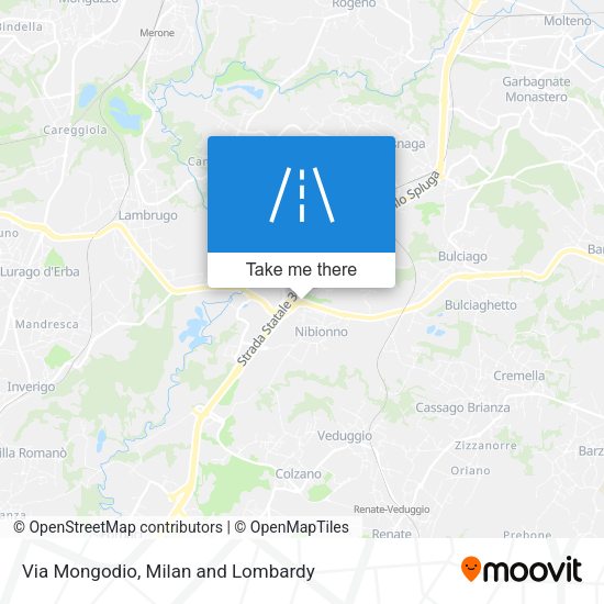 Via Mongodio map