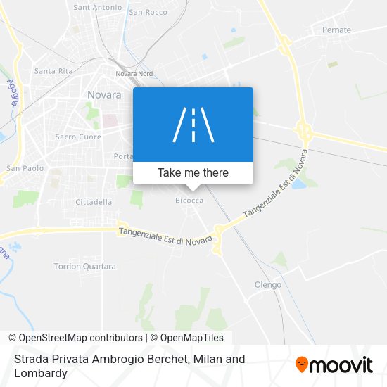 Strada Privata Ambrogio Berchet map