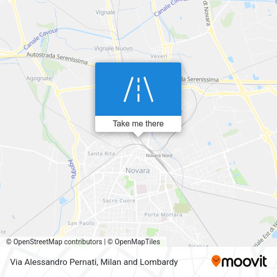 Via Alessandro Pernati map