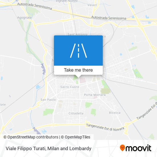 Viale Filippo Turati map