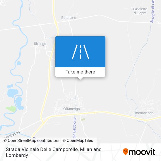 Strada Vicinale Delle Camporelle map