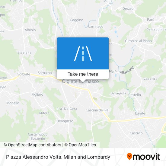 Piazza Alessandro Volta map