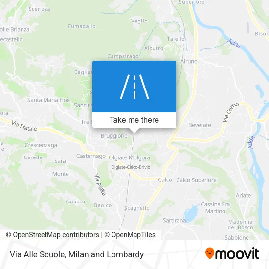 Via Alle Scuole map