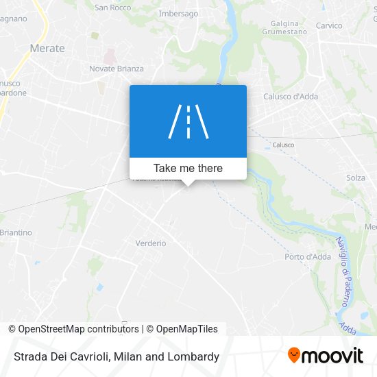 Strada Dei Cavrioli map
