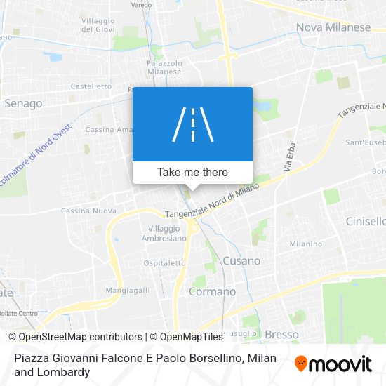Piazza Giovanni Falcone E Paolo Borsellino map