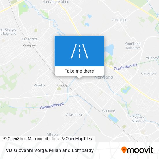 Via Giovanni Verga map