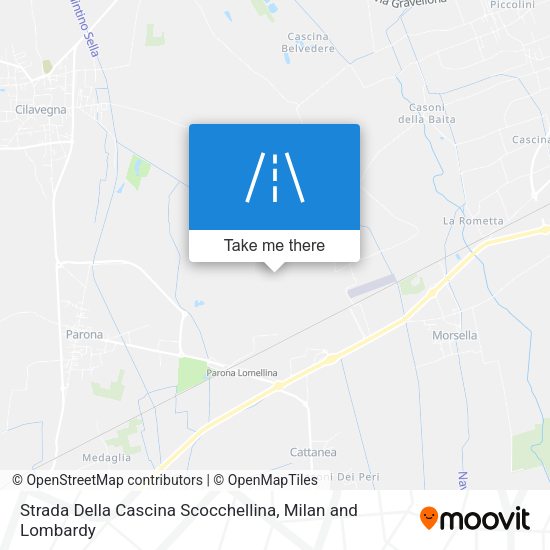 Strada Della Cascina Scocchellina map