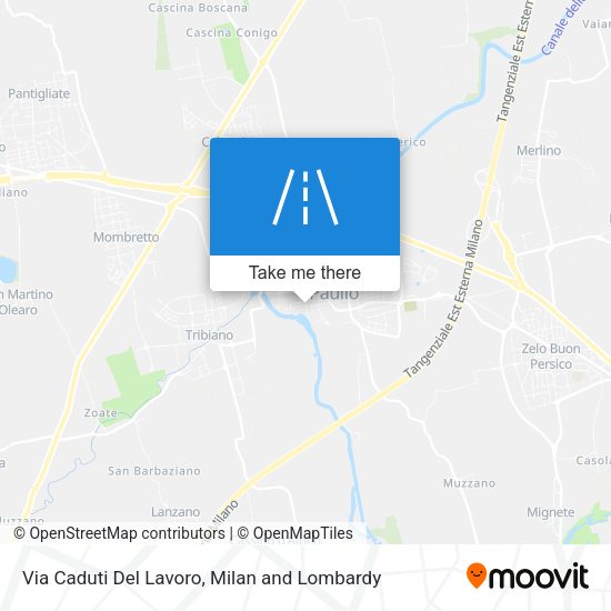 Via Caduti Del Lavoro map