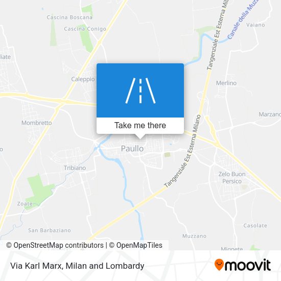 Via Karl Marx map