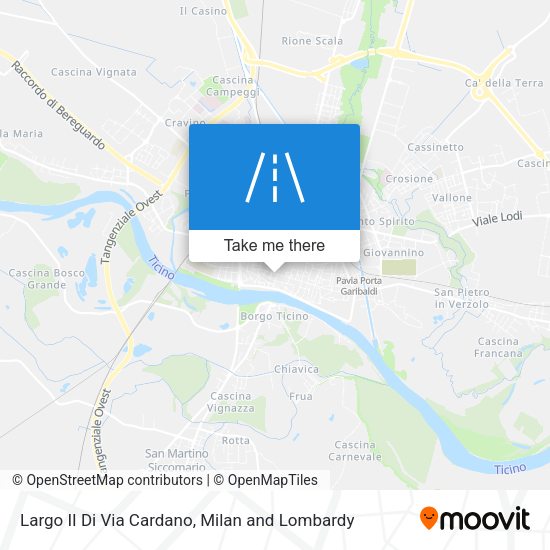 Largo II Di Via Cardano map