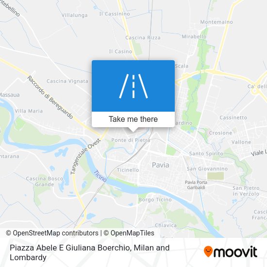 Piazza Abele E Giuliana Boerchio map