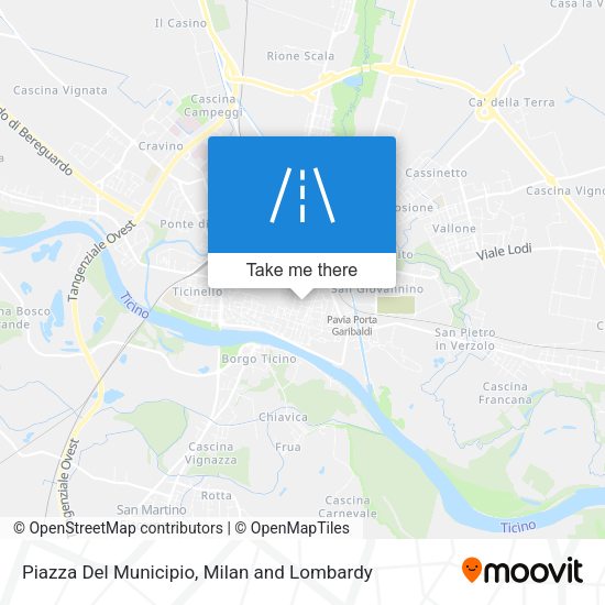 Piazza Del Municipio map