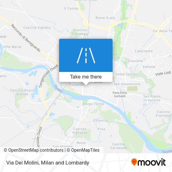 Via Dei Molini map