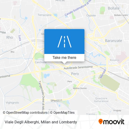 Viale Degli Alberghi map