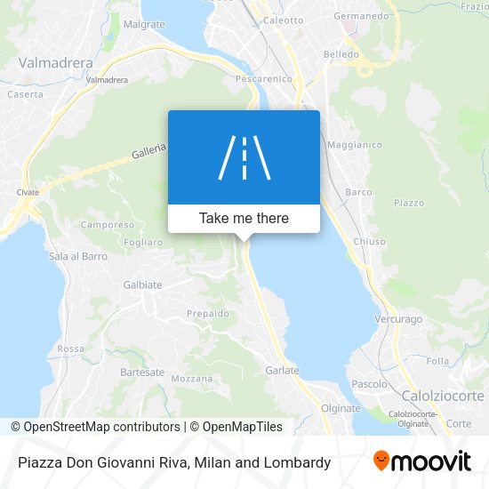 Piazza Don Giovanni Riva map