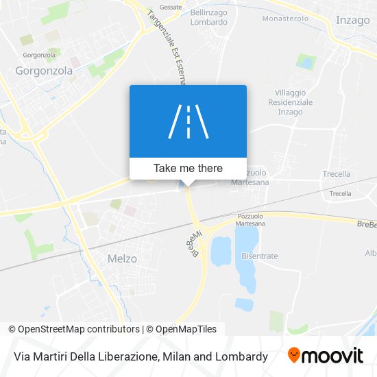 Via Martiri Della Liberazione map