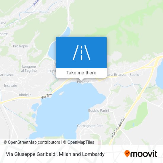 Via Giuseppe Garibaldi map