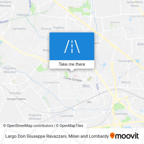 Largo Don Giuseppe Ravazzani map