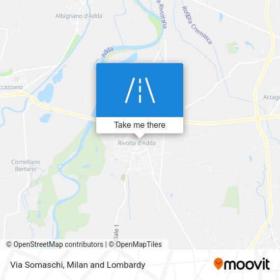 Via Somaschi map