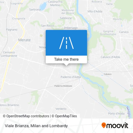 Viale Brianza map