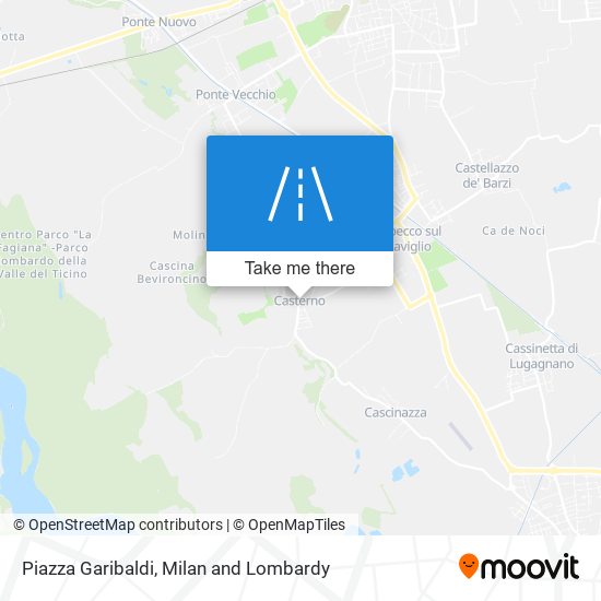 Piazza Garibaldi map