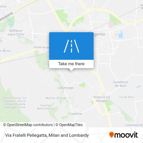 Via Fratelli Pellegatta map