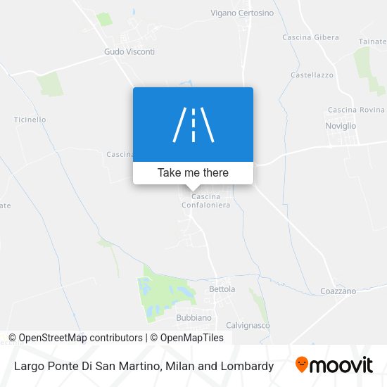 Largo Ponte Di San Martino map