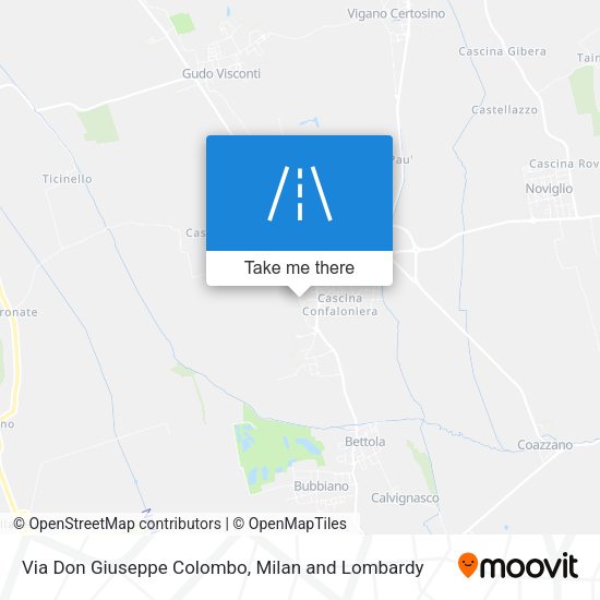 Via Don Giuseppe Colombo map