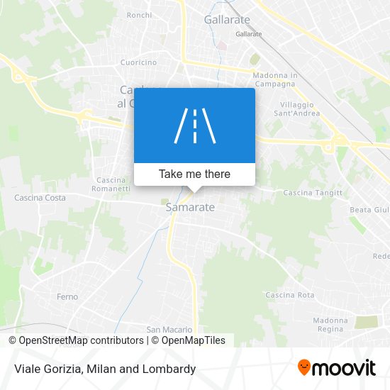 Viale Gorizia map