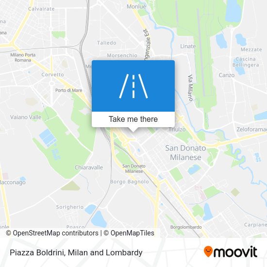 Piazza Boldrini map
