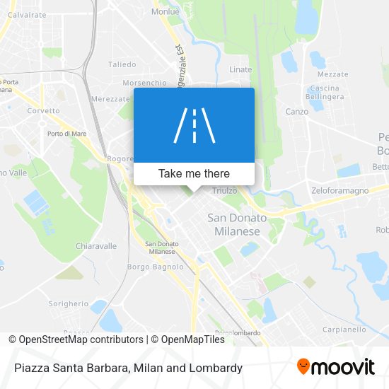Piazza Santa Barbara map