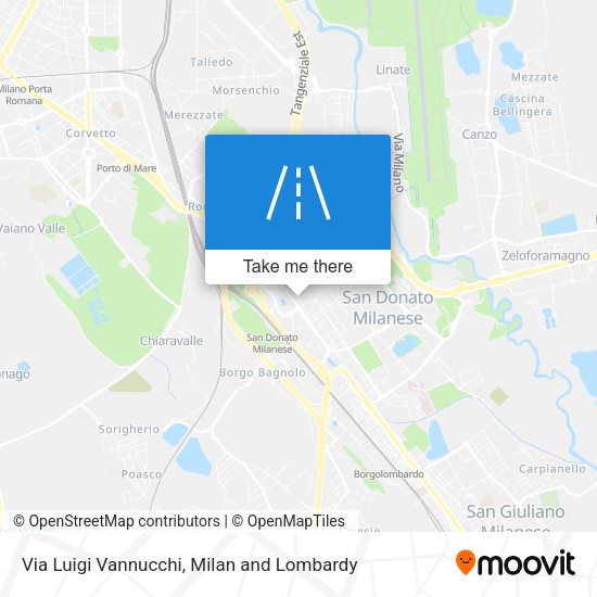 Via Luigi Vannucchi map