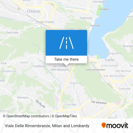 Viale Delle Rimembranze map
