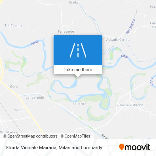 Strada Vicinale Mairana map