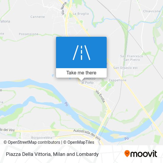 Piazza Della Vittoria map