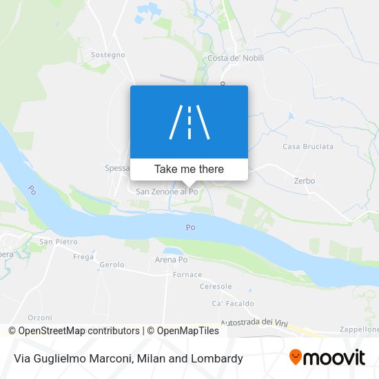 Via Guglielmo Marconi map