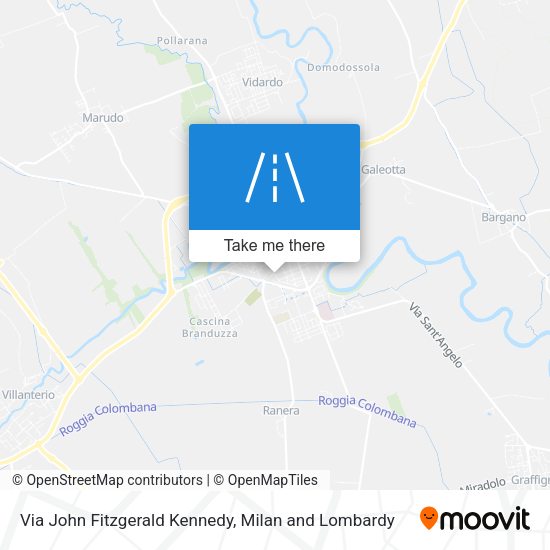 Via John Fitzgerald Kennedy map