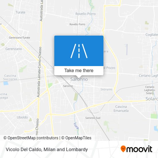 Vicolo Del Caldo map