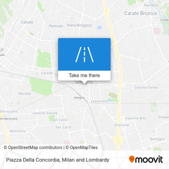 Piazza Della Concordia map