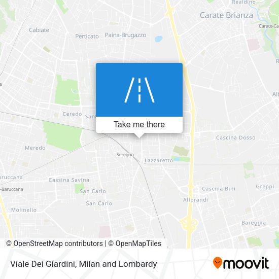 Viale Dei Giardini map