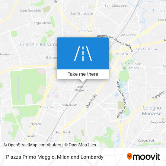Piazza Primo Maggio map