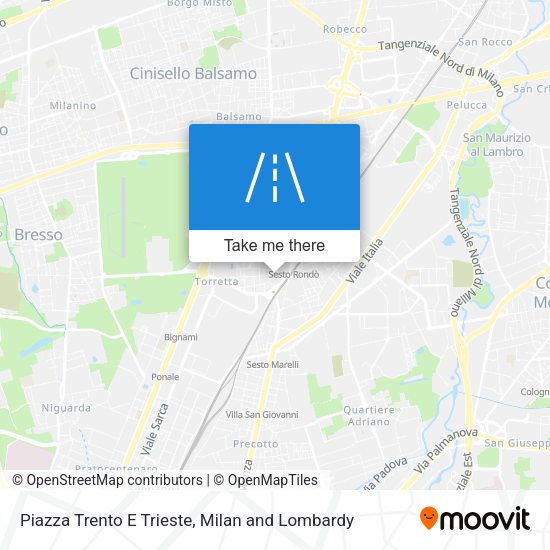 Piazza Trento E Trieste map