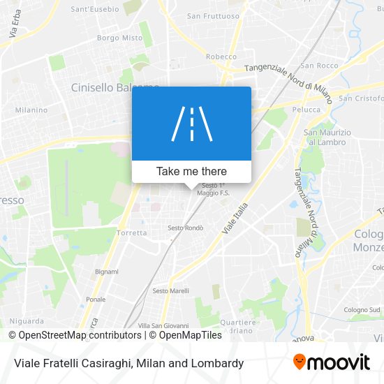 Viale Fratelli Casiraghi map