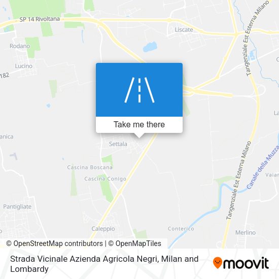 Strada Vicinale Azienda Agricola Negri map