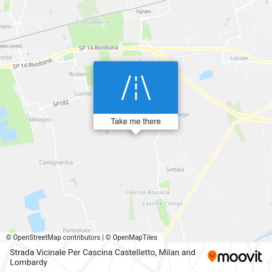 Strada Vicinale Per Cascina Castelletto map