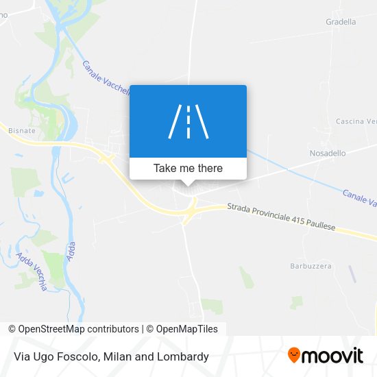 Via Ugo Foscolo map