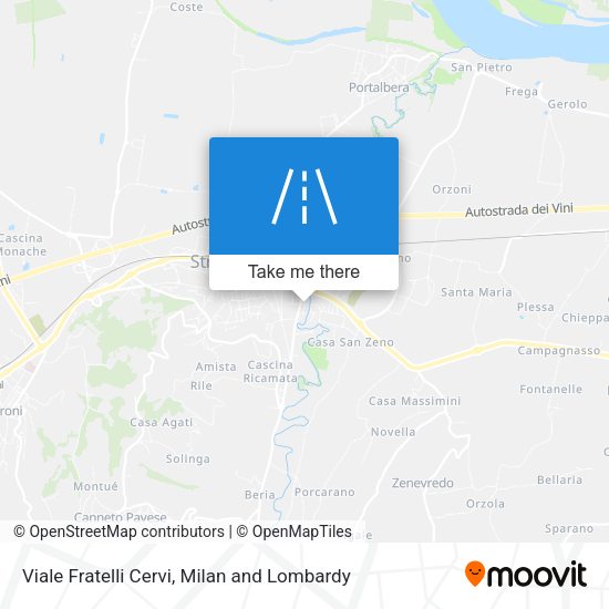 Viale Fratelli Cervi map