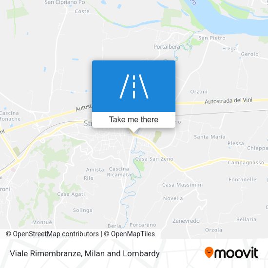 Viale Rimembranze map